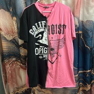 Large 2 tone graphitic top